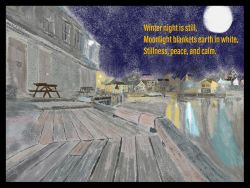 Moonlight haiku